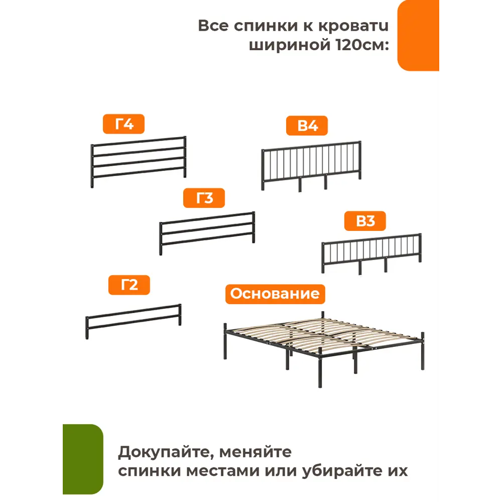 Фото 4 Изголовье для кровати Домаклево Г4 120x53x3 см металл цвет черный Фото 4 Изголовье для кровати Домаклево Г4 120x53x3 см металл цвет черный