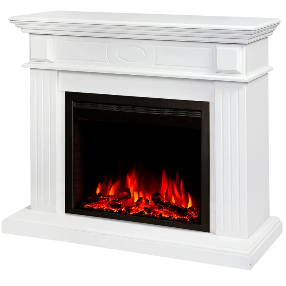 Фото 3 Каминокомплект Realflame Leda 25.5 WT с очагом Saphir 25.5 750Вт белый матовый Фото 3 Каминокомплект Realflame Leda 25.5 WT с очагом Saphir 25.5 750Вт белый матовый