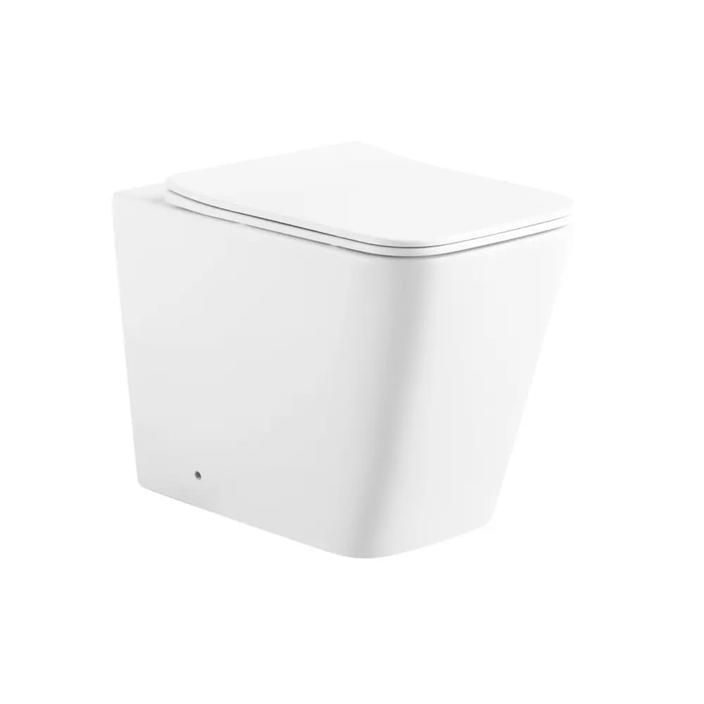 Фото Унитаз приставной Enio Binario EN5215047 безободковый с микролифтом