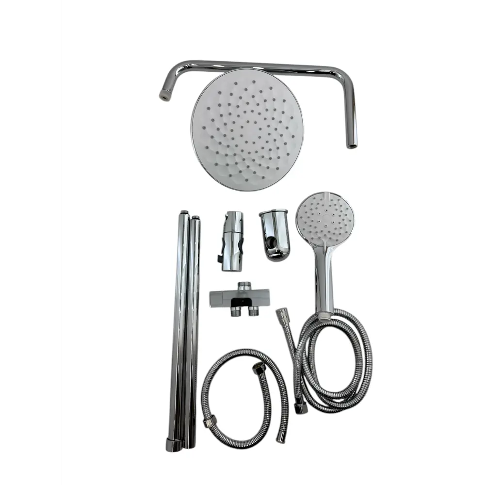 Фото Душевая стойка Oute T8604 3 режимная цвет хром