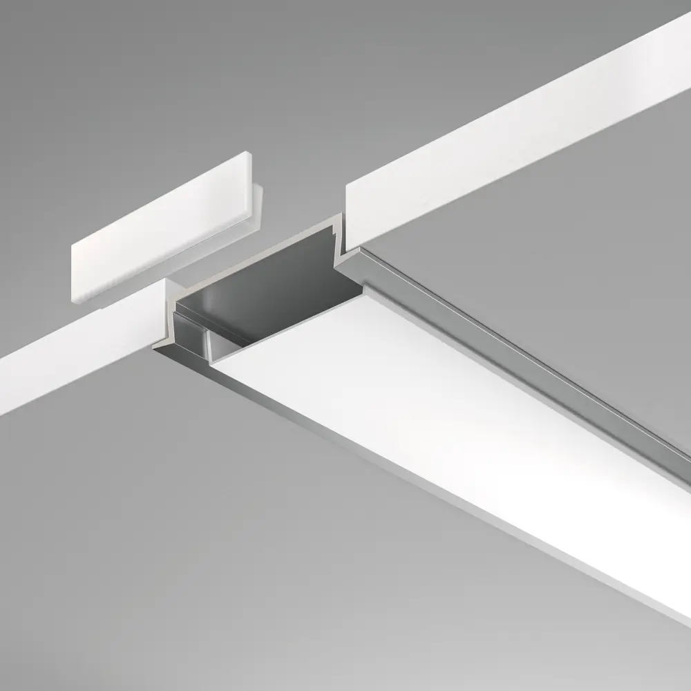 Фото 2 Профиль MAYTONI ALM003S-2M Led strip для светодиодной ленты алюминиевый 35 мм 2 м встраиваемый Фото 2 Профиль MAYTONI ALM003S-2M Led strip для светодиодной ленты алюминиевый 35 мм 2 м встраиваемый