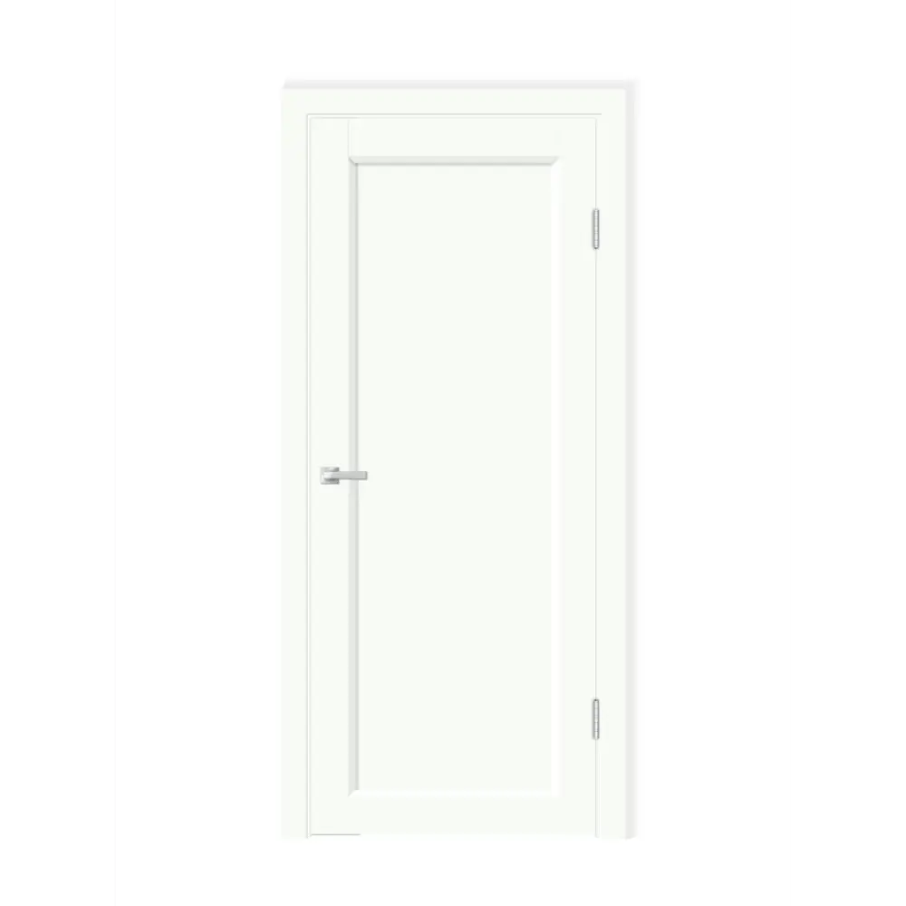 Фото 3 Комплект межкомнатной двери Velldoris Style глухая 200x80см Полипропилен цвет белый опал с коробом и наличниками Фото 3 Комплект межкомнатной двери Velldoris Style глухая 200x80см Полипропилен цвет белый опал с коробом и наличниками