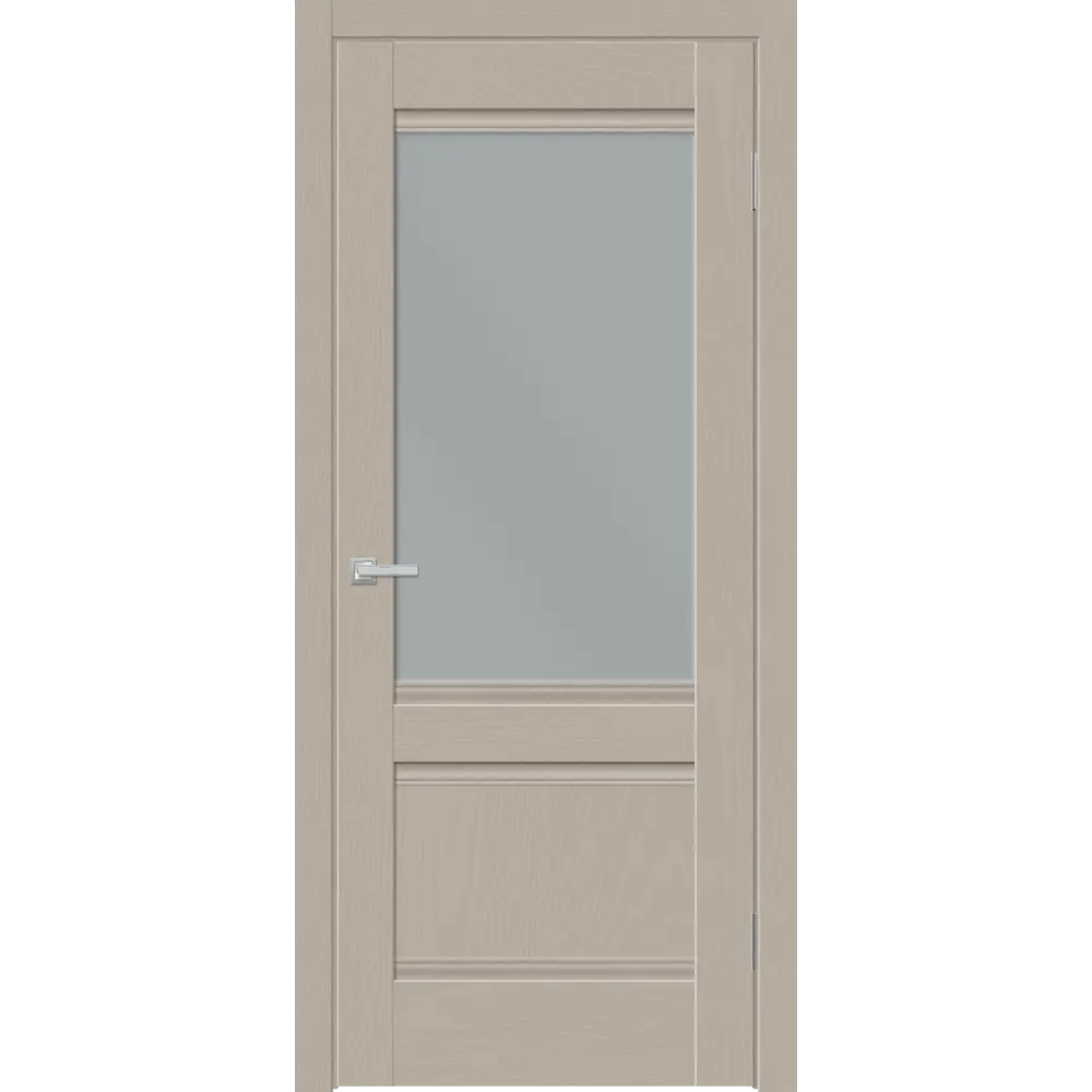 Фото 3 Дверь межкомнатная Velldoris Alto 20 остеклённая 200x70см полипропилен цвет темно-серый без замка и петель