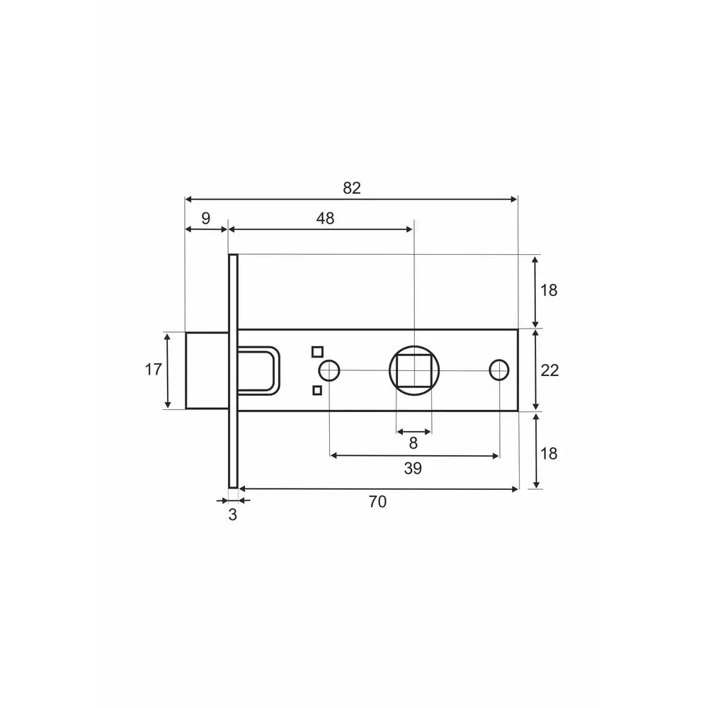 Фото 7 Ручка дверная R21.170 MBP + Защелка замок врезной C-03B 100 KEVLAR MBP Черный матовый Фото 7 Ручка дверная R21.170 MBP + Защелка замок врезной C-03B 100 KEVLAR MBP Черный матовый