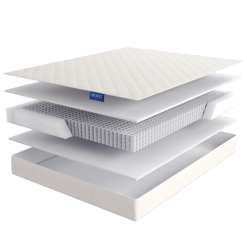Фото Матрас Lineaflex Aventa Lux 200x190x19 см независимый пружинный блок, двуспальный Фото Матрас Lineaflex Aventa Lux 200x190x19 см независимый пружинный блок, двуспальный