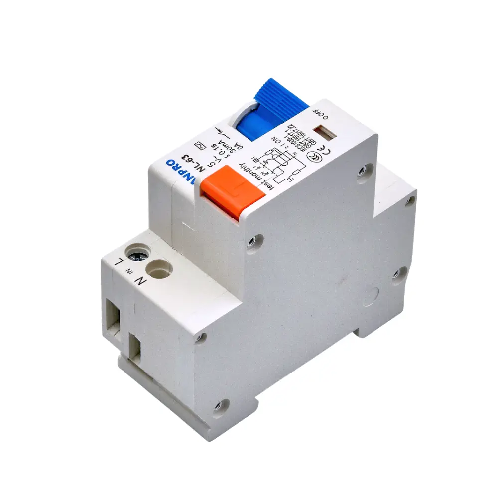 Фото 5 Дифференциальный выключатель Danpro DANL-63/25 УЗО на DIN рейку однофазное 25А Фото 5 Дифференциальный выключатель Danpro DANL-63/25 УЗО на DIN рейку однофазное 25А