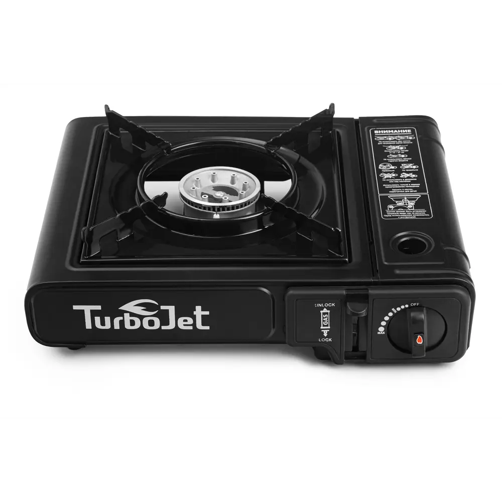 Фото 3 Плитка газовая Turbojet TJ355GT-B 36x9 см