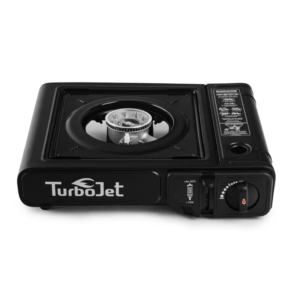 Фото 9 Плитка газовая Turbojet TJ355GT-B 36x9 см