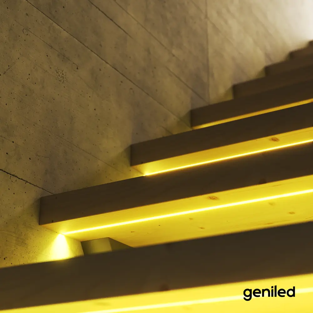 Фото 13 Светодиодная лента Geniled 03542 120 диод 12 Вт/м 12 В 15 мм IP33 2 м желтый свет Фото 13 Светодиодная лента Geniled 03542 120 диод 12 Вт/м 12 В 15 мм IP33 2 м желтый свет