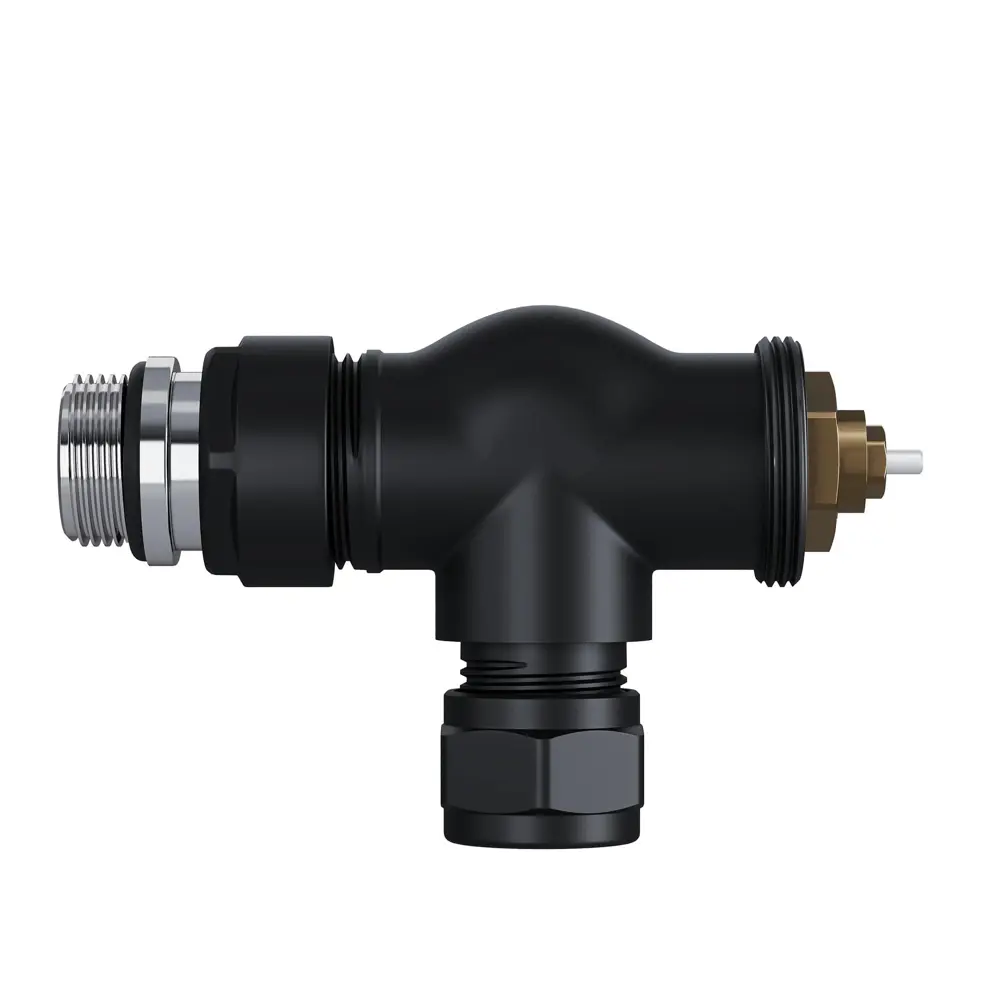 Фото 5 Термостатический комплект для радиатора осевой Royal Thermo Design Pro 1/2" латунь цвет черный Фото 5 Термостатический комплект для радиатора осевой Royal Thermo Design Pro 1/2" латунь цвет черный