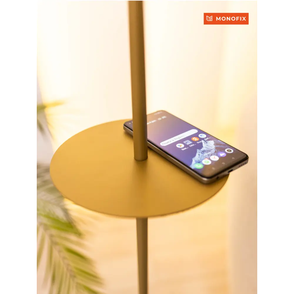 Фото 5 Торшер Monofix со столиком Одос цвет зеленый Фото 5 Торшер Monofix со столиком Одос цвет зеленый