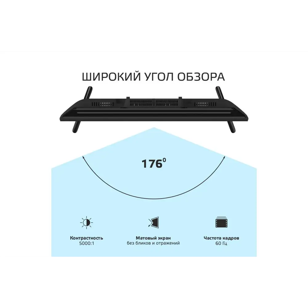 Фото 8 Телевизор Olto 3220R 32" 81 см цвет черный Фото 8 Телевизор Olto 3220R 32" 81 см цвет черный
