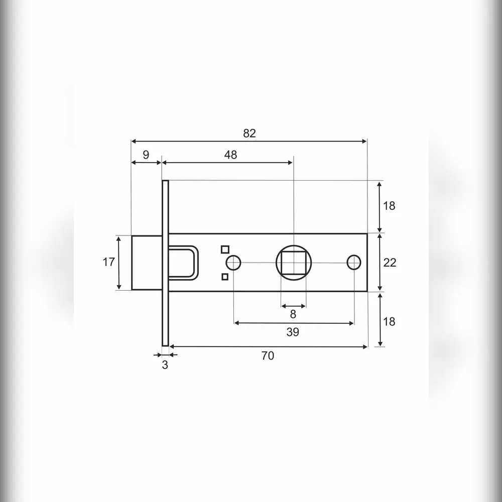 Фото 4 Ручка дверная R07.023 AB + Защелка C-03B 100 Kevlar AB бронза Фото 4 Ручка дверная R07.023 AB + Защелка C-03B 100 Kevlar AB бронза