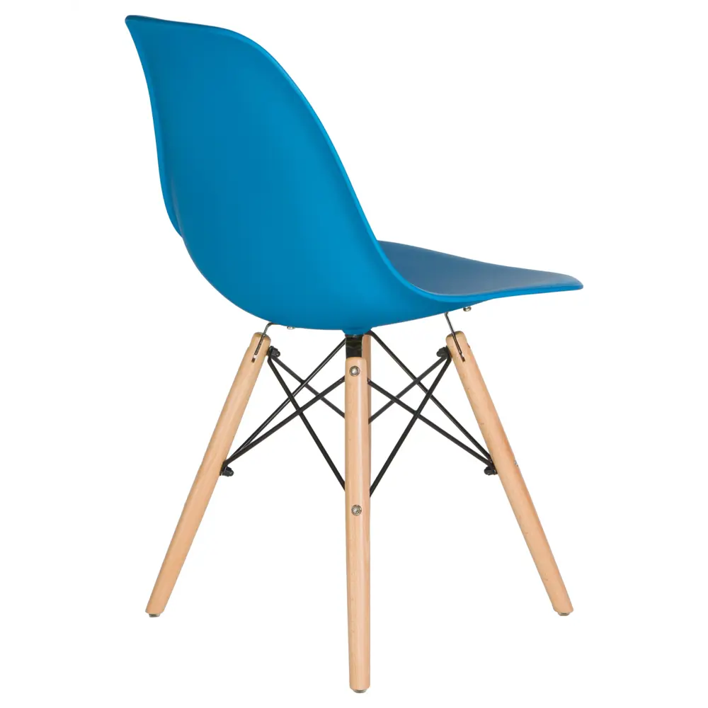 Фото 4 Кухонный стул Dobrin DSW LMZL 46x46x53 см полипропилен цвет голубой Фото 4 Кухонный стул Dobrin DSW LMZL 46x46x53 см полипропилен цвет голубой