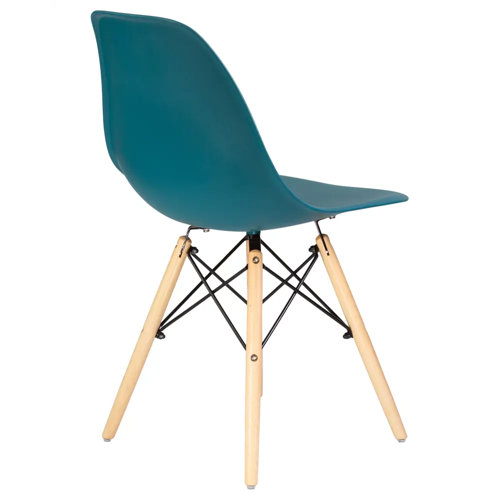 Фото 5 Кухонный стул Dobrin DSW LMZL 46x46x53 см полипропилен цвет бирюзовый Фото 5 Кухонный стул Dobrin DSW LMZL 46x46x53 см полипропилен цвет бирюзовый
