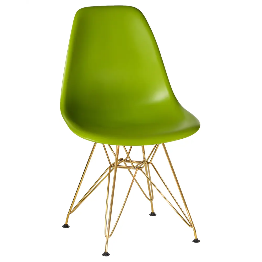 Фото Кухонный стул Dobrin DSR LMZL 46x46x53.5 см полипропилен цвет салатовый ножки золото Фото Кухонный стул Dobrin DSR LMZL 46x46x53.5 см полипропилен цвет салатовый ножки золото