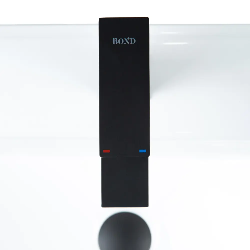 Фото 9 Смеситель для раковины Bond Smart B67-2188 однорычажный цвет черный матовый