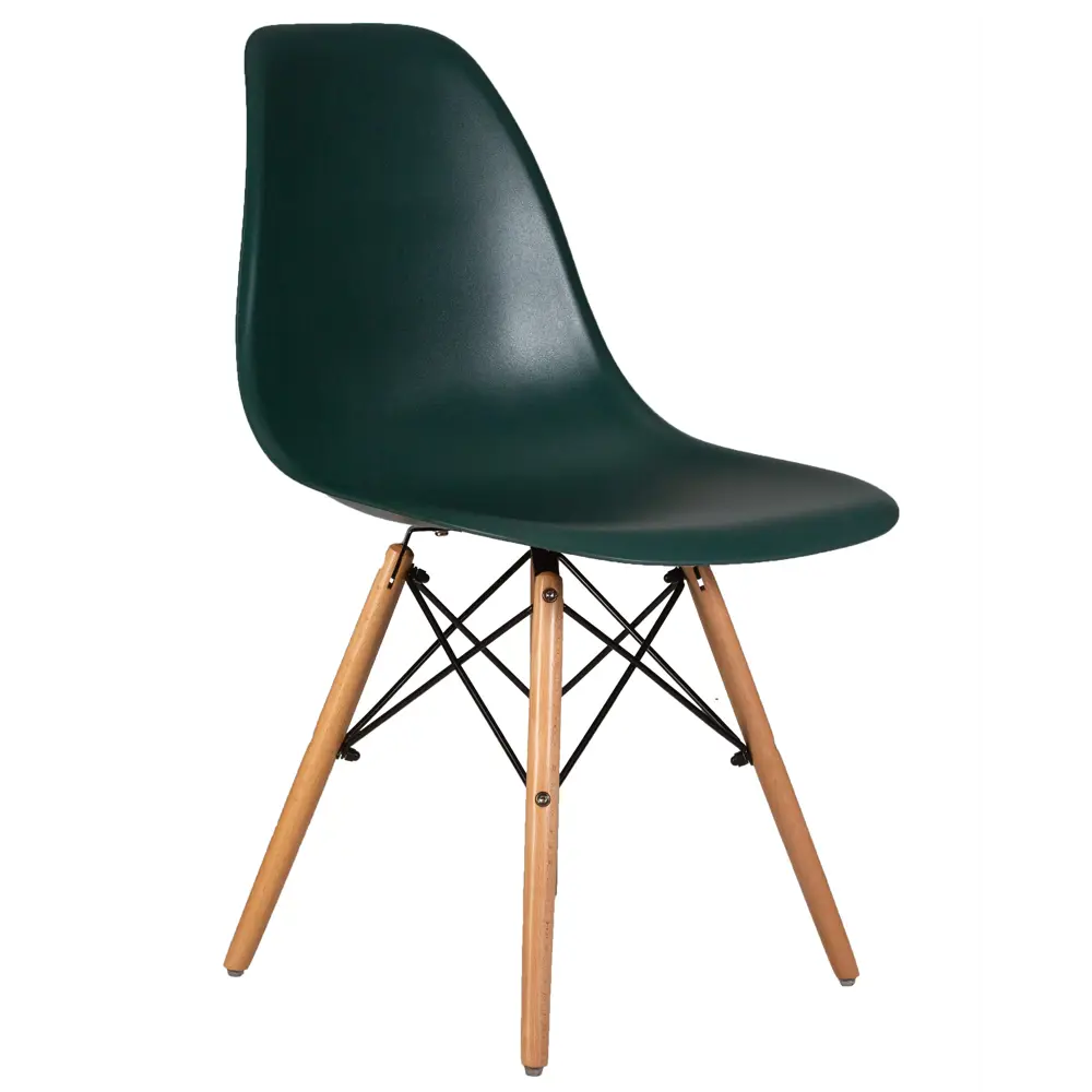 Фото 2 Кухонный стул Dobrin DSW LMZL 46x46x53 см полипропилен цвет зеленый Фото 2 Кухонный стул Dobrin DSW LMZL 46x46x53 см полипропилен цвет зеленый