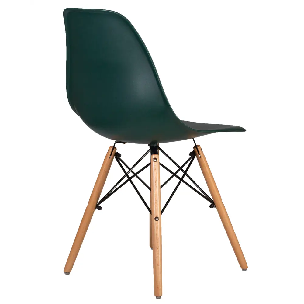 Фото 4 Кухонный стул Dobrin DSW LMZL 46x46x53 см полипропилен цвет зеленый Фото 4 Кухонный стул Dobrin DSW LMZL 46x46x53 см полипропилен цвет зеленый