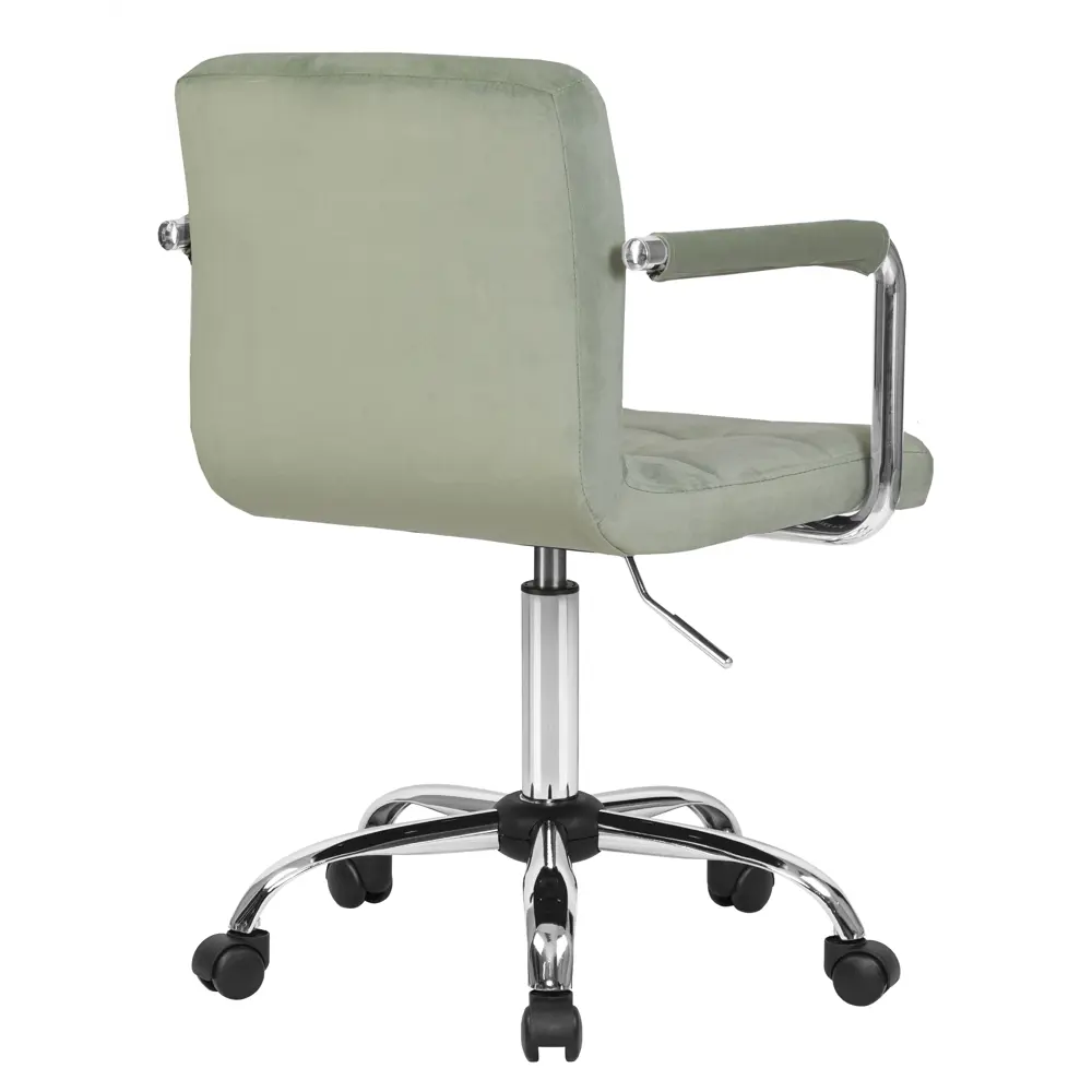 Фото 4 Офисное кресло Dobrin Terry велюр цвет мятный Фото 4 Офисное кресло Dobrin Terry велюр цвет мятный