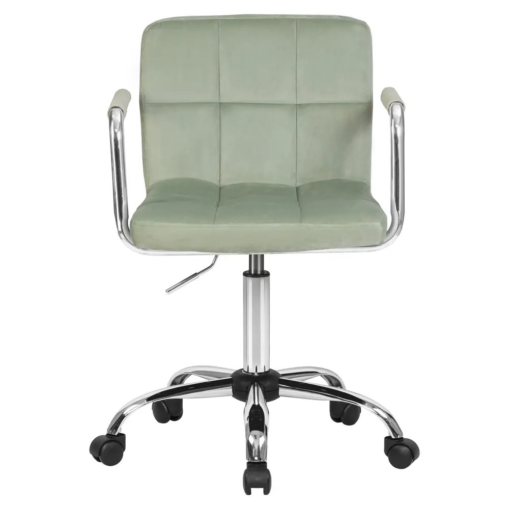 Фото 6 Офисное кресло Dobrin Terry велюр цвет мятный Фото 6 Офисное кресло Dobrin Terry велюр цвет мятный