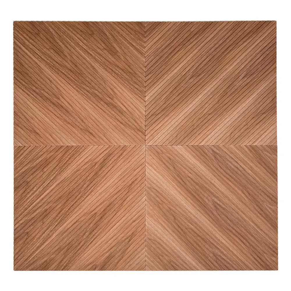 Фото 4 Стеновая панель 3D Paneliavrora Diagonal американский орех натуральный 500x500x6мм 1м² 4шт Фото 4 Стеновая панель 3D Paneliavrora Diagonal американский орех натуральный 500x500x6мм 1м² 4шт