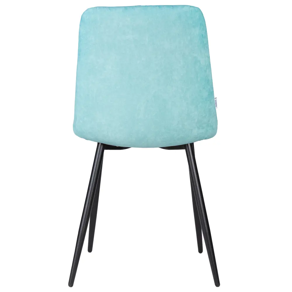 Фото 6 Кухонный стул Dobrin Chilly rombo a006 46x46x55 см велюр цвет светло-голубой/черный Фото 6 Кухонный стул Dobrin Chilly rombo a006 46x46x55 см велюр цвет светло-голубой/черный