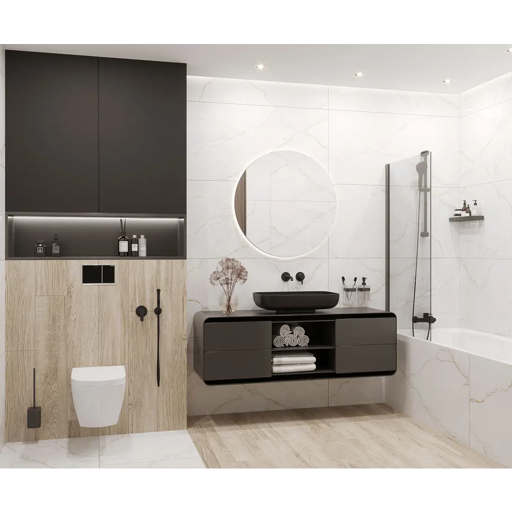 Фото Керамогранит Керамопро Anil white Polished Rectified P8AA0LNAA0H1SO 60x120см 1.44 м² цвет белый, цена за упаковку Фото Керамогранит Керамопро Anil white Polished Rectified P8AA0LNAA0H1SO 60x120см 1.44 м² цвет белый, цена за упаковку