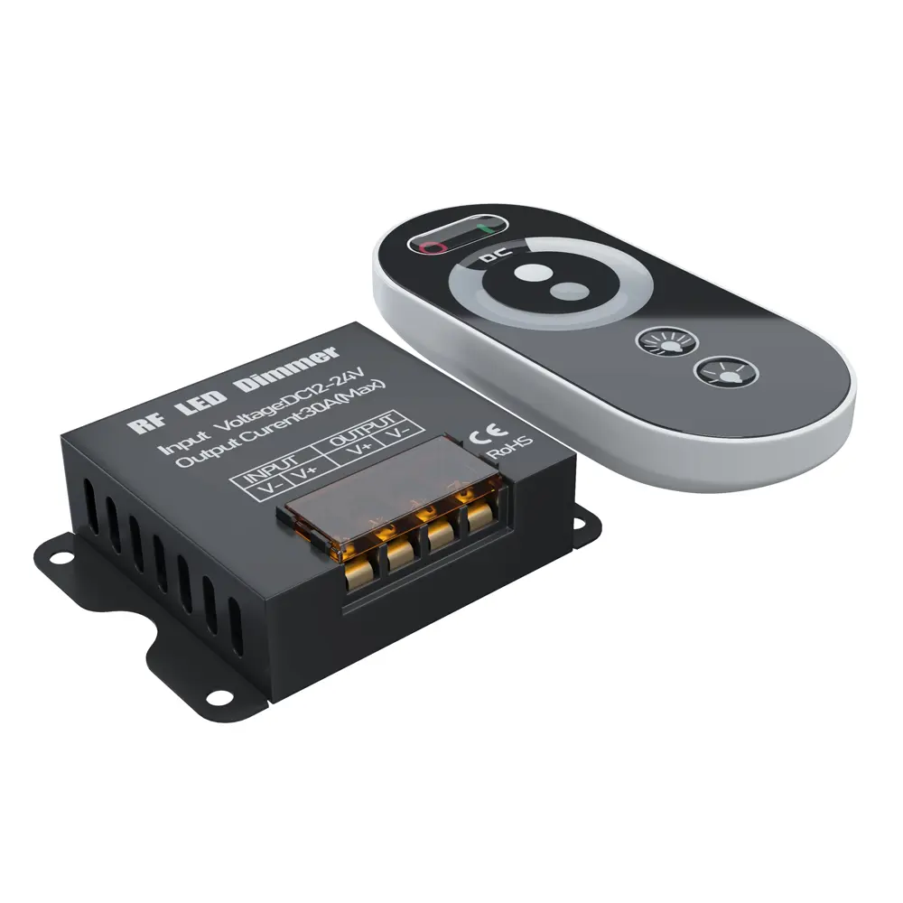 Фото Диммер MAYTONI CLM001 Led strip для светодиодной ленты 12-24 В 432 Вт IP20 с пультом Фото Диммер MAYTONI CLM001 Led strip для светодиодной ленты 12-24 В 432 Вт IP20 с пультом