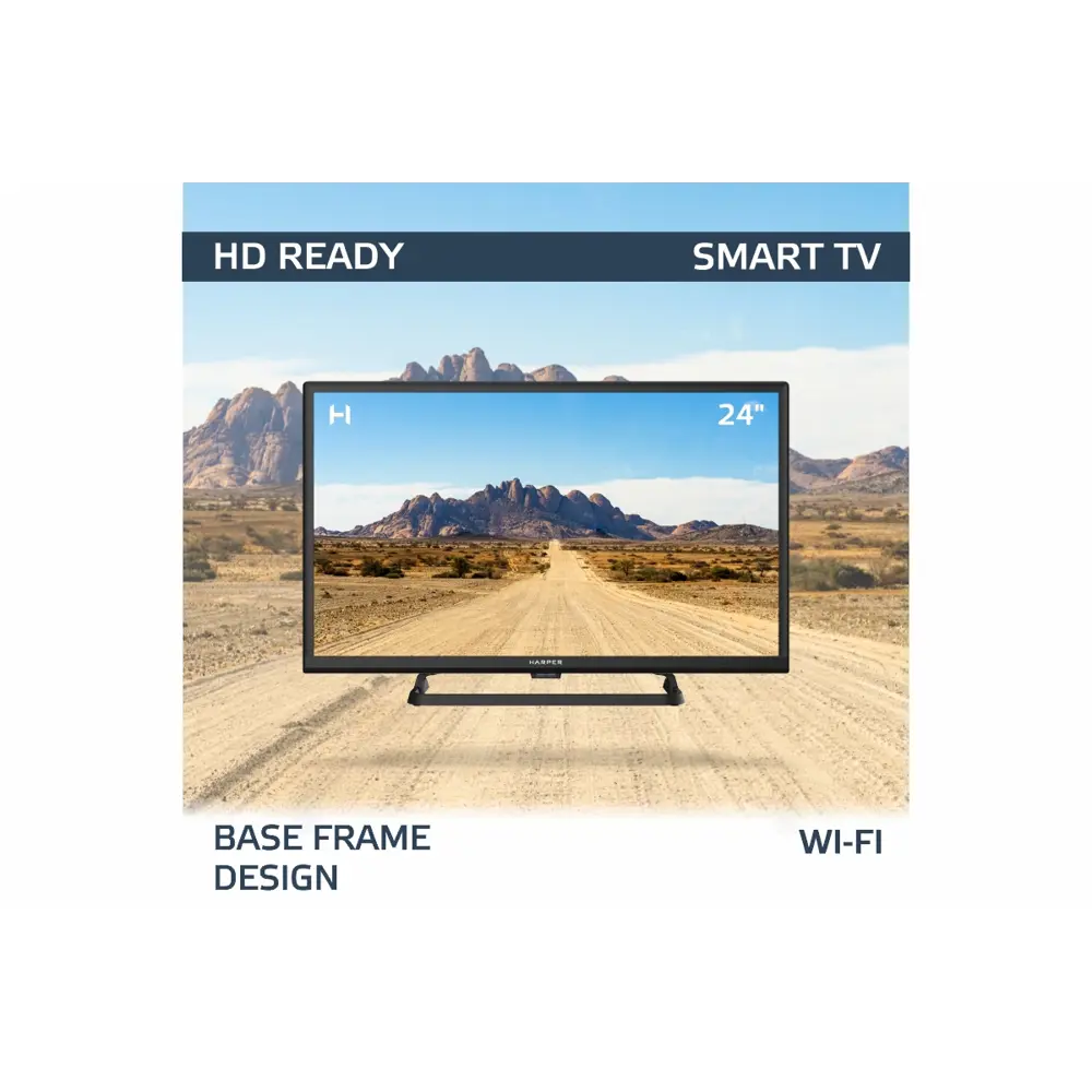 Фото Телевизор Harper 24R490TS 24" 60 см цвет черный Фото Телевизор Harper 24R490TS 24" 60 см цвет черный