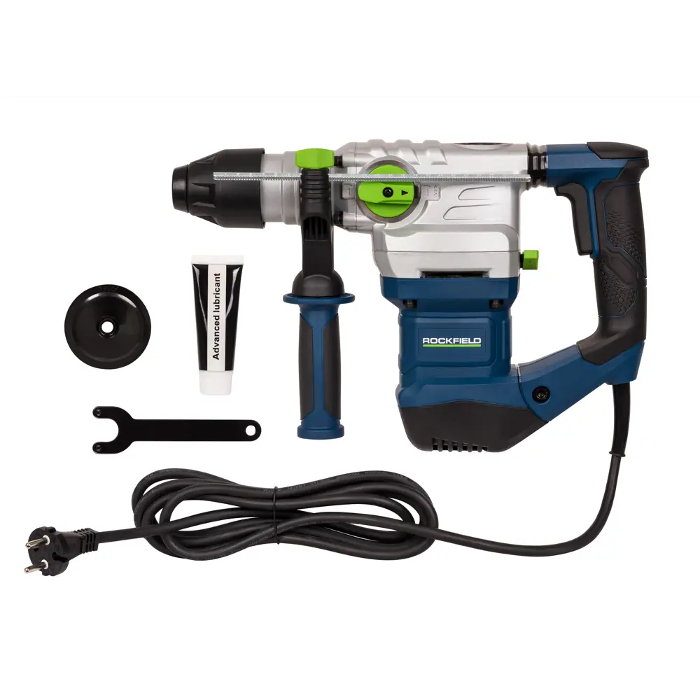 Фото 2 Перфоратор сетевой SDS-plus Rockfield RF32RHK, 1500 Вт, 5.5 Дж Фото 2 Перфоратор сетевой SDS-plus Rockfield RF32RHK, 1500 Вт, 5.5 Дж