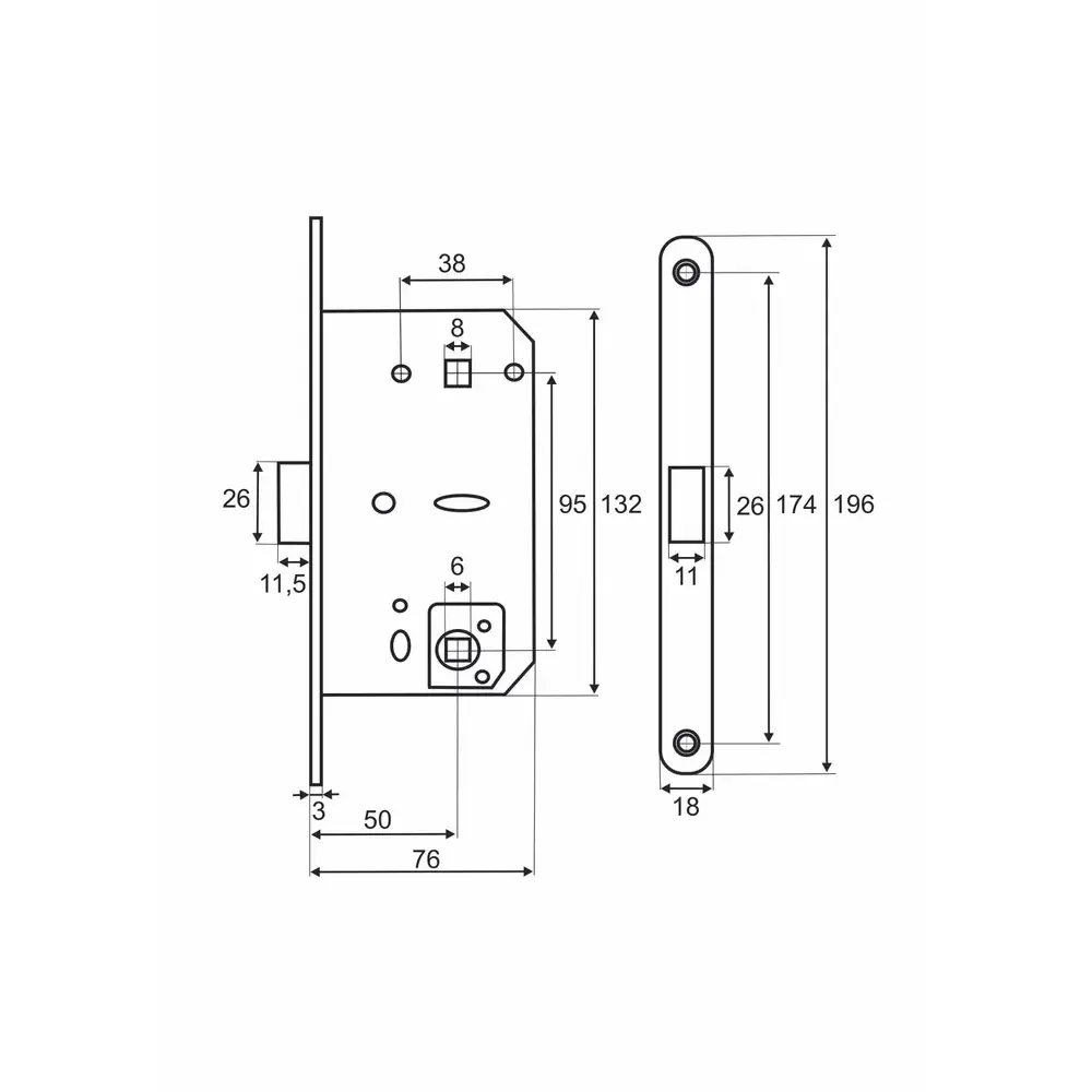 Фото 6 Ручка дверная Vettore R06.031 SN/CP в комплекте с замком WC 410b-s Kevlar и петлями flush 100x75 сатин/хром Фото 6 Ручка дверная Vettore R06.031 SN/CP в комплекте с замком WC 410b-s Kevlar и петлями flush 100x75 сатин/хром