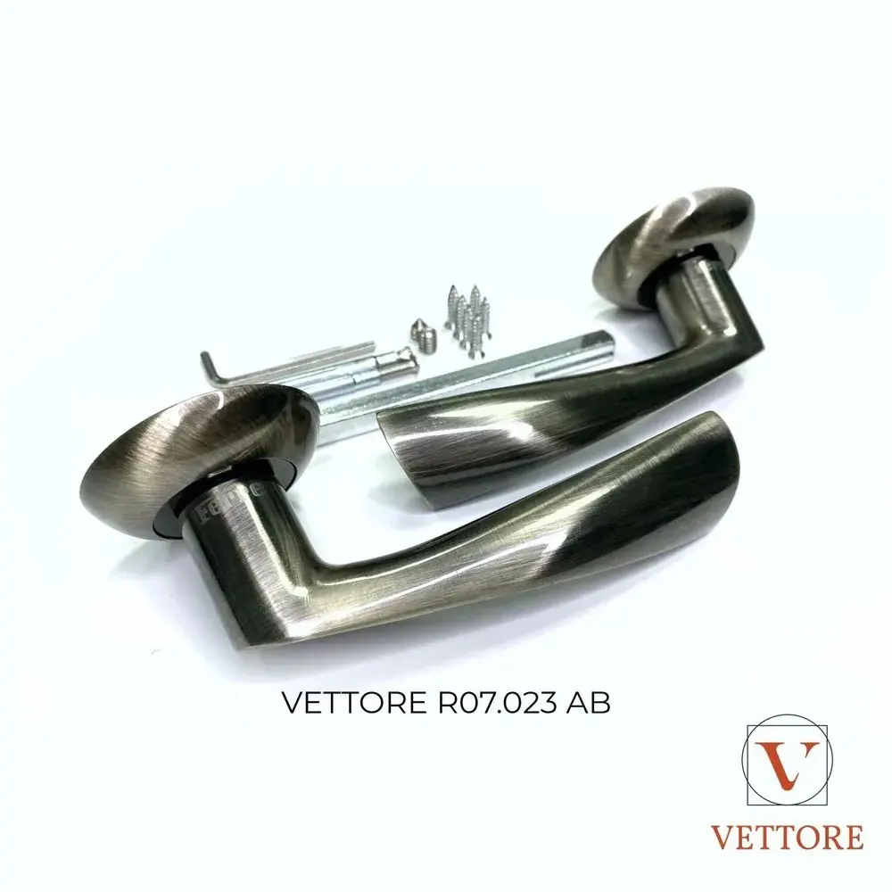 Фото 6 Дверная ручка Vettore R07.023 + Поворотник BK0705 + Механизм WC 170B-S Kevlar + петли накладные 100x75 AB бронза Фото 6 Дверная ручка Vettore R07.023 + Поворотник BK0705 + Механизм WC 170B-S Kevlar + петли накладные 100x75 AB бронза