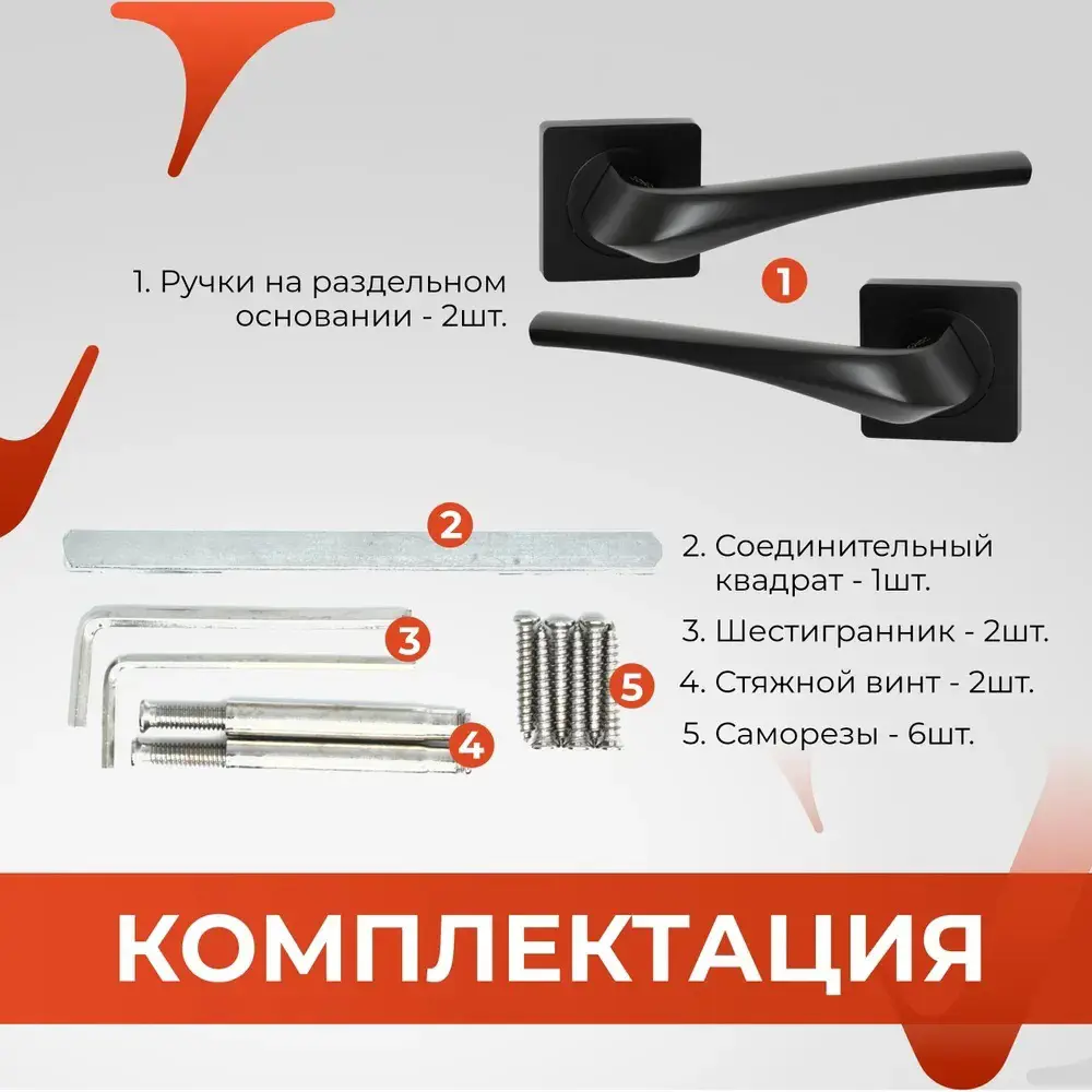 Фото 3 Ручка на раздельном основании Vettore R06.135 MBP черный матовый Фото 3 Ручка на раздельном основании Vettore R06.135 MBP черный матовый