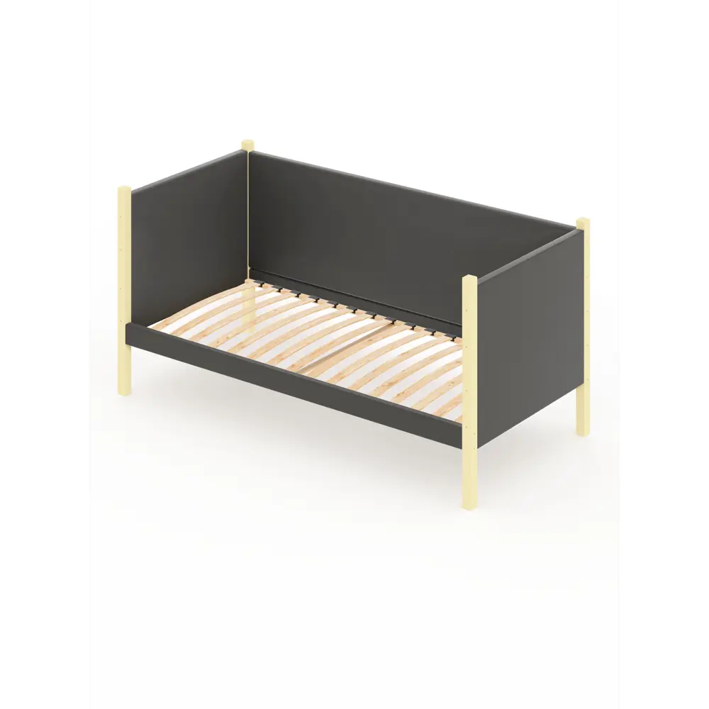Фото Кровать Solarius Тахта орто основание temser80-190van-orto 90 x 101 x 200 см дерево цвет темно-серый, ванильный Фото Кровать Solarius Тахта орто основание temser80-190van-orto 90 x 101 x 200 см дерево цвет темно-серый, ванильный