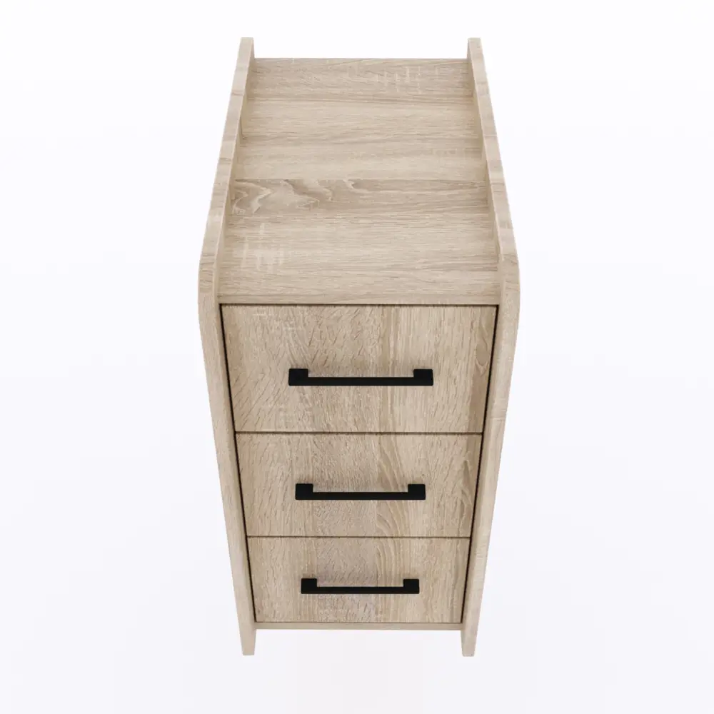 Фото Тумба офисная Stalkermebel 3 ящика 31x52x63 см ЛДСП цвет дуб сонома Фото Тумба офисная Stalkermebel 3 ящика 31x52x63 см ЛДСП цвет дуб сонома