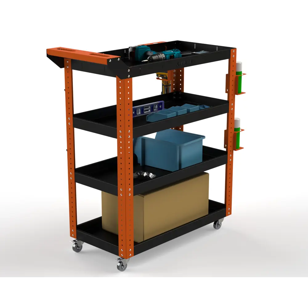 Фото 3 Тележка инструментальная Metalex Тип 1 118096 800x400x950 мм Фото 3 Тележка инструментальная Metalex Тип 1 118096 800x400x950 мм
