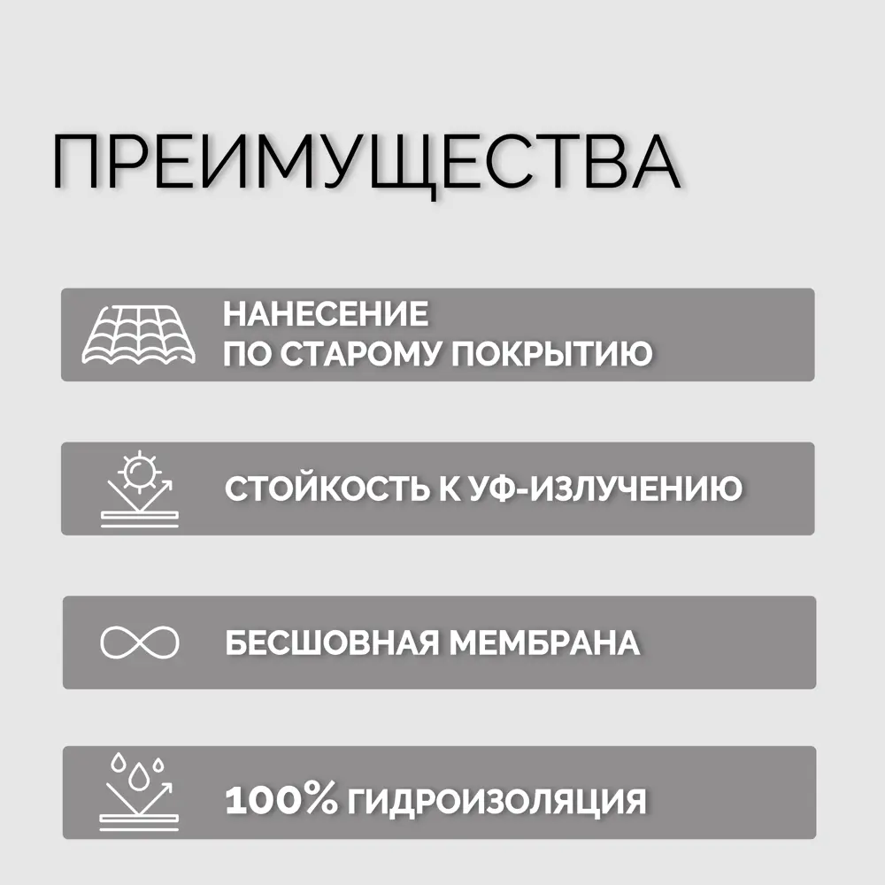 Фото 5 Жидкая кровля Elastomeric systems 120 3кг белый Фото 5 Жидкая кровля Elastomeric systems 120 3кг белый