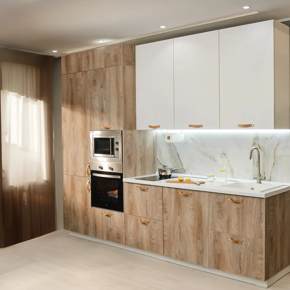 Фото 8 Фальшпанель для кухонного шкафа София 10x77 см KONSENSA ДСП цвет белый Фото 8 Фальшпанель для кухонного шкафа София 10x77 см KONSENSA ДСП цвет белый