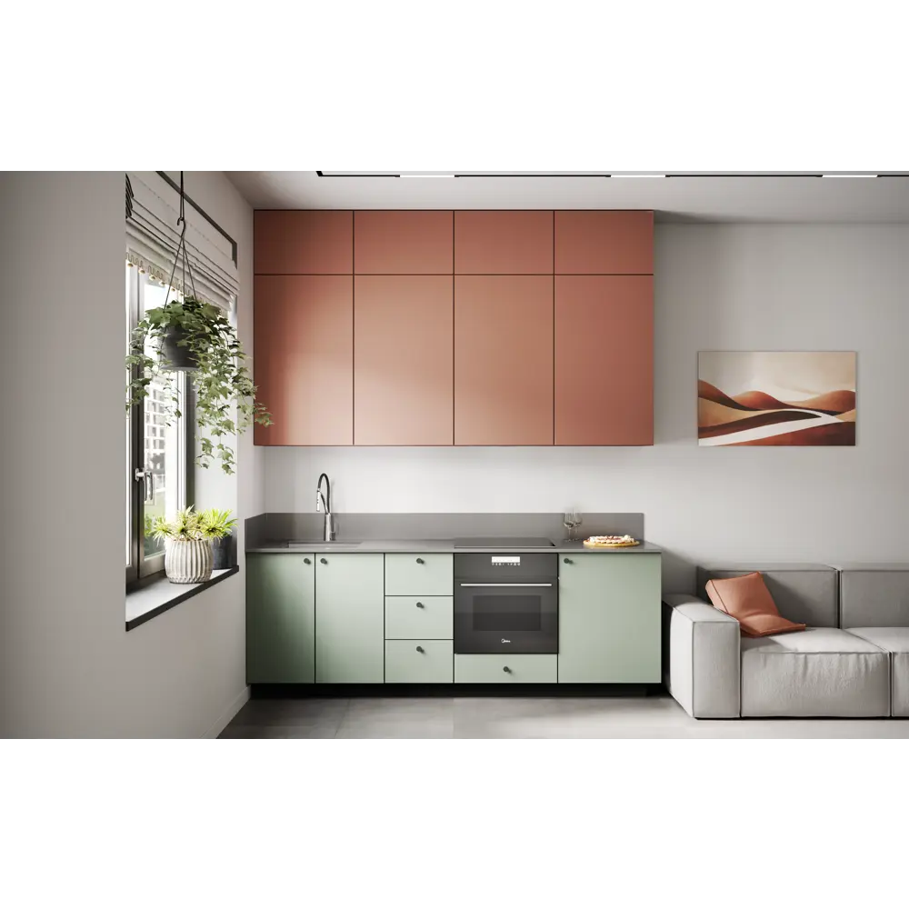 Фото 7 Фальшпанель для кухонного шкафа Тара 10x102 см KONSENSA МДФ цвет коричневый Фото 7 Фальшпанель для кухонного шкафа Тара 10x102 см KONSENSA МДФ цвет коричневый