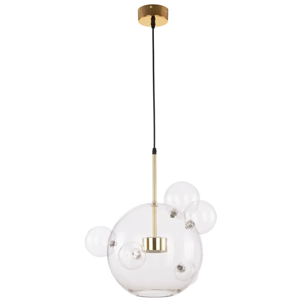 Фото Люстра светодиодная потолочная Arte Perfetto Luce APL22381617-300-5.GOLD 1 лампа 12 м² Фото Люстра светодиодная потолочная Arte Perfetto Luce APL22381617-300-5.GOLD 1 лампа 12 м²