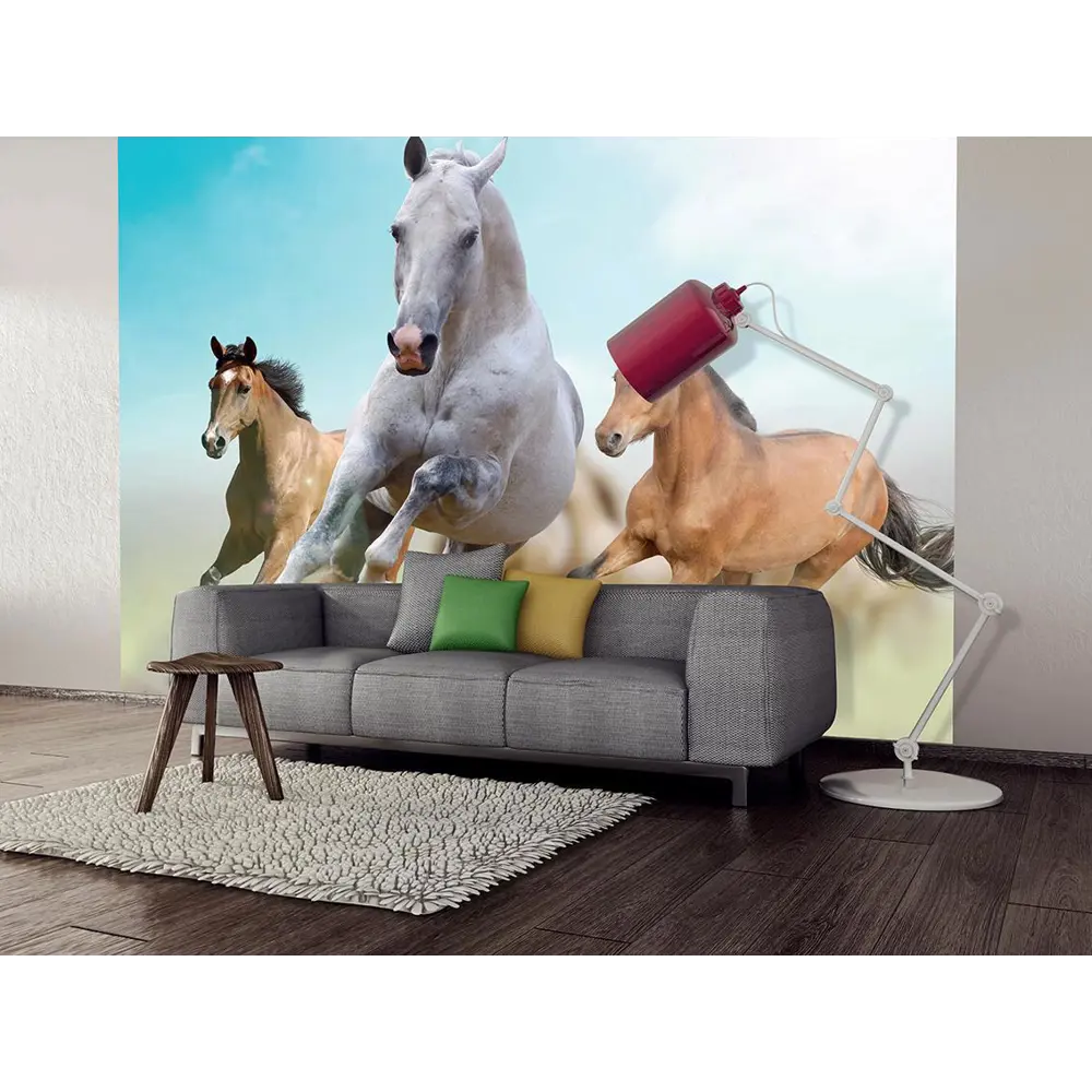 Фото 2 Фотообои Divino Decor Лошади C-079 300x238 см Фото 2 Фотообои Divino Decor Лошади C-079 300x238 см