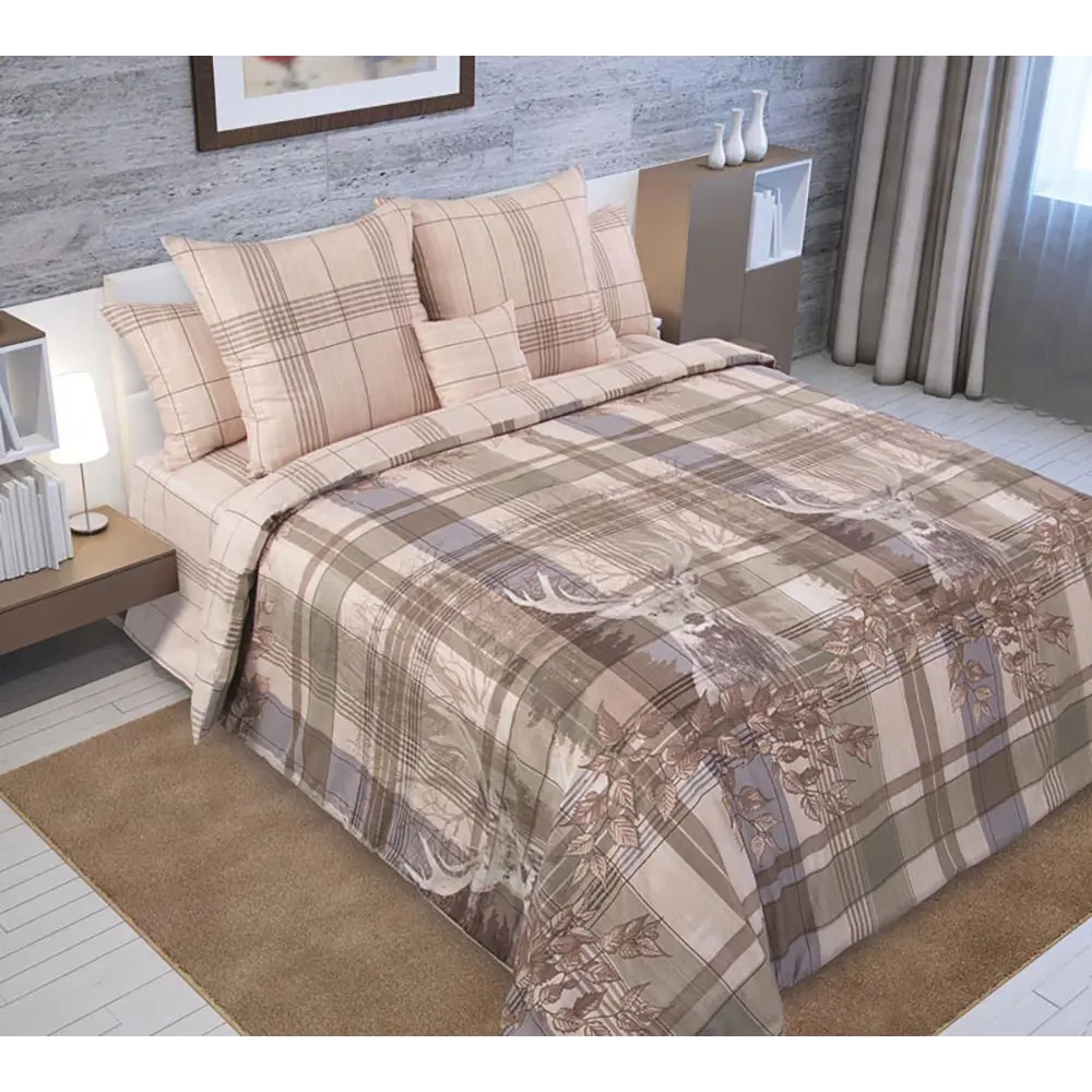 Фото Комплект постельного белья Home Mercury 16498, семейный, сатин Фото Комплект постельного белья Home Mercury 16498, семейный, сатин