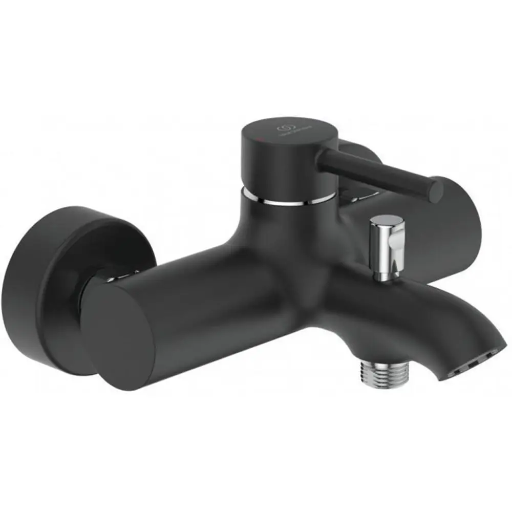 Фото Смеситель для ванны Ideal Standard Ceraline Bc199U4 цвет черный Фото Смеситель для ванны Ideal Standard Ceraline Bc199U4 цвет черный