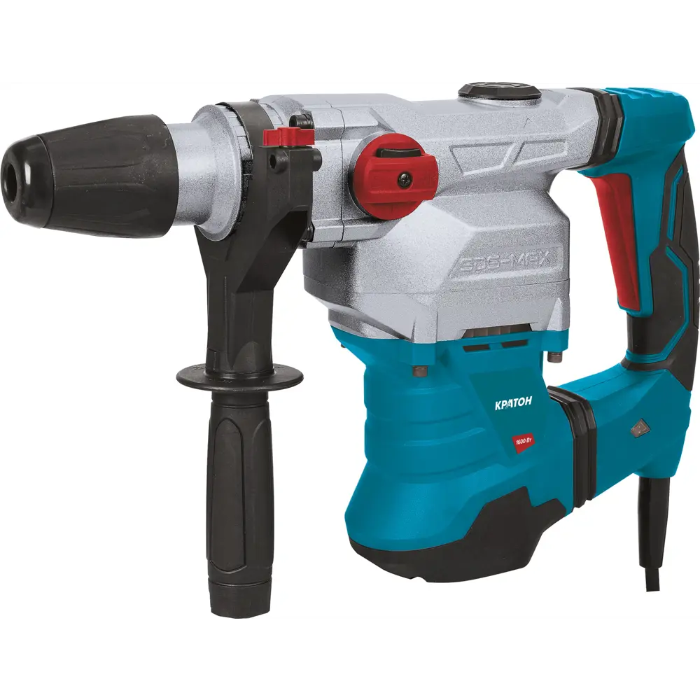 Фото 2 Перфоратор сетевой SDS Max Кратон RH-1600-40max, 1600 Вт, 12 Дж Фото 2 Перфоратор сетевой SDS Max Кратон RH-1600-40max, 1600 Вт, 12 Дж