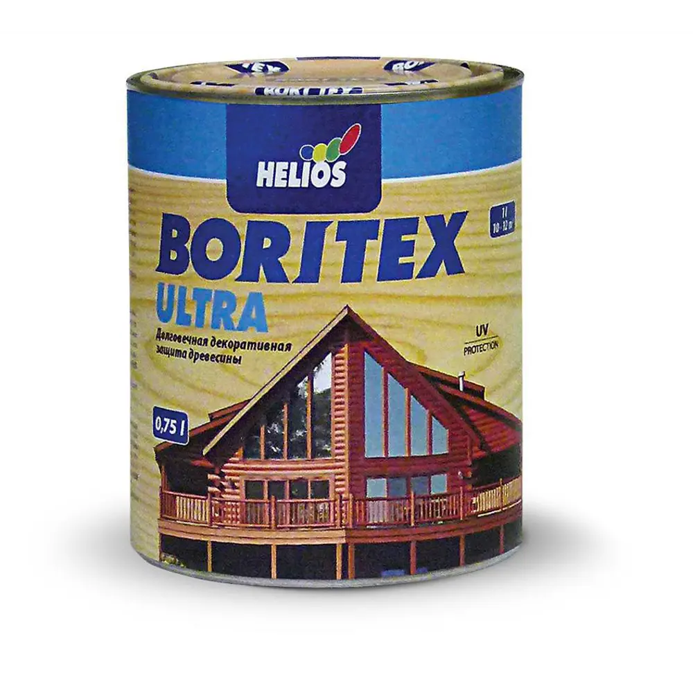 Фото Антисептик HELIOS BORITEX ULTRA коричневый 0.75 л Фото Антисептик HELIOS BORITEX ULTRA коричневый 0.75 л