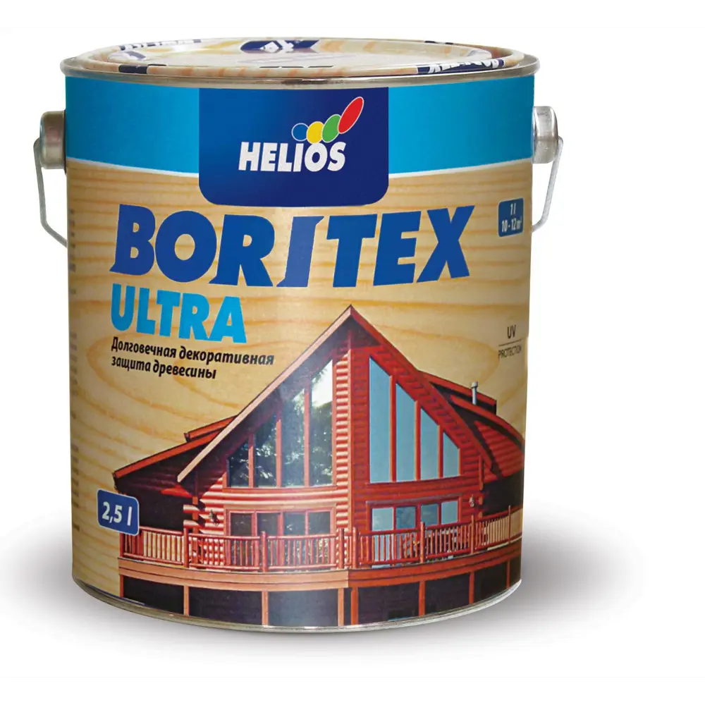 Фото Антисептик HELIOS BORITEX ULTRA коричневый 2.5 л Фото Антисептик HELIOS BORITEX ULTRA коричневый 2.5 л