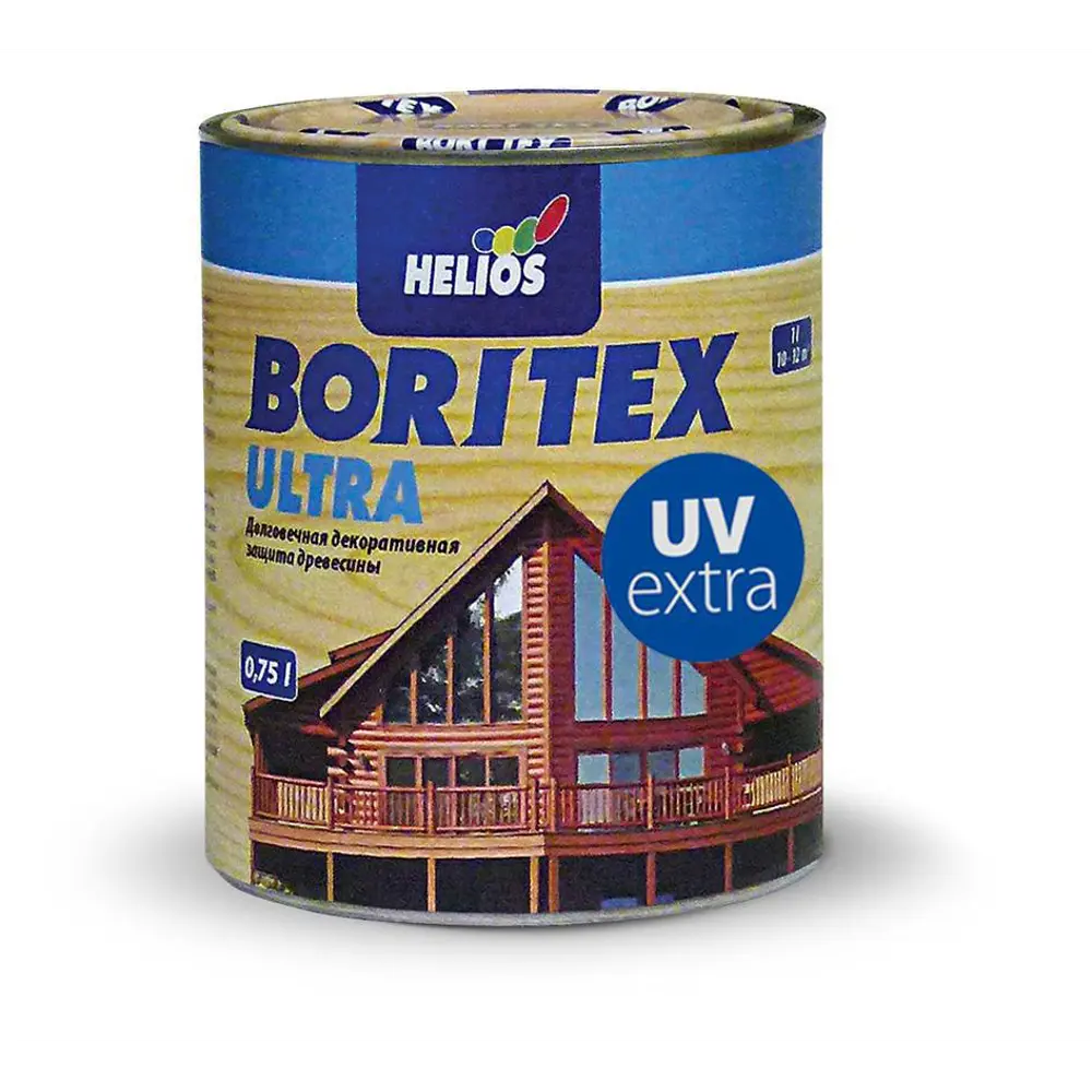 Фото Антисептик HELIOS BORITEX ULTRA UV EXTRA бесцветный 0.75 л Фото Антисептик HELIOS BORITEX ULTRA UV EXTRA бесцветный 0.75 л