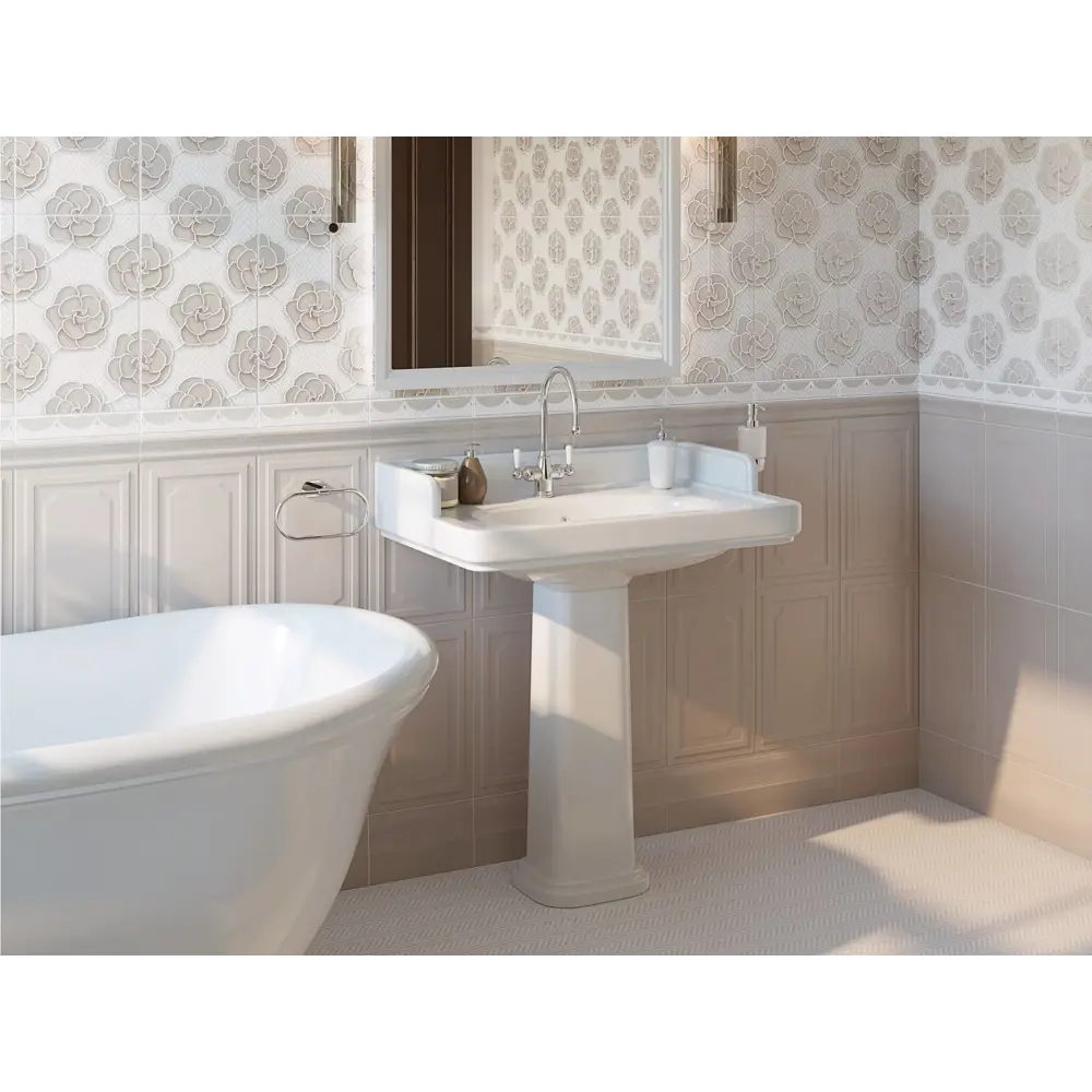 Фото Бордюр Kerama Marazzi Багатель MP000015708 5.50x25см матовый бежевый Фото Бордюр Kerama Marazzi Багатель MP000015708 5.50x25см матовый бежевый