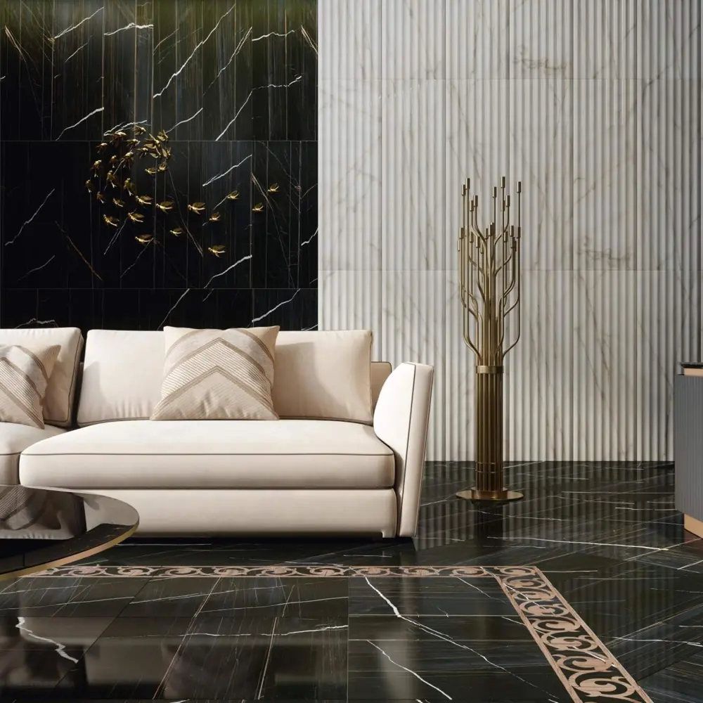Фото 2 Керамический бордюр KERAMA MARAZZI Греппи наборный 15.5x60см Фото 2 Керамический бордюр KERAMA MARAZZI Греппи наборный 15.5x60см